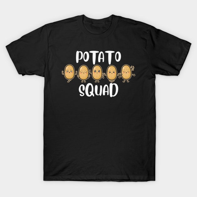 Potato Squad T-Shirt by MZeeDesigns